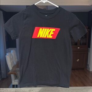 Nike Black Tee with Vibrant Logo